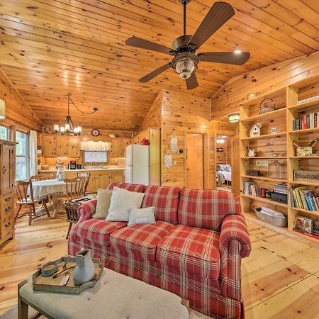 Peaceful Blue Ridge Cabin With Decks And Fire Pit Buitenkant foto